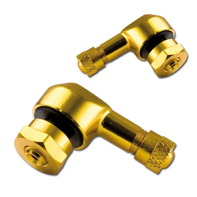 Image de Aluminiumventil 90° abgewinkelt gold eloxiert