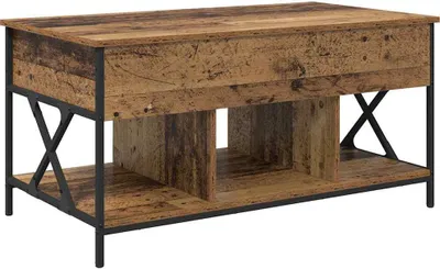 Produktbild von Couchtisch Altholz 100 x 55 x 48,5 cm Holzwerkstoff