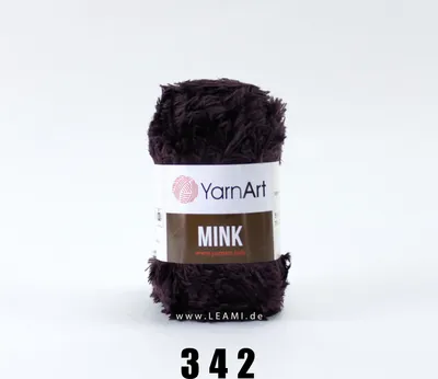 Produktbild von YarnArt Mink, Effektgarn, Flauschgarn, leami, leamigurumi 342 beere