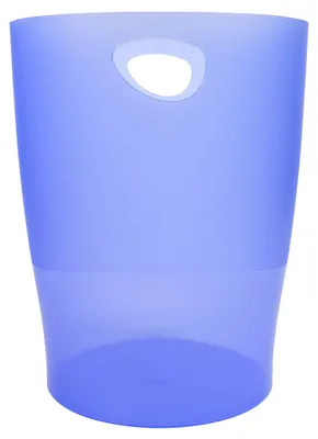Zdjęcie produktu dla Exacompta 45310D, 15 l, Okrągły, Polipropylen (PP), Niebieski, 263 mm, 263 mm