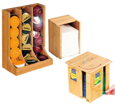 Produktbild von Serviettenspender, Bambus,