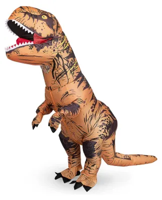 Aufblasbares Dino-Kostüm für Erwachsene, T-Rex, 150-190 cm