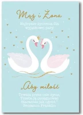 Produktbild von Grußkarte zur Hochzeit – Trend