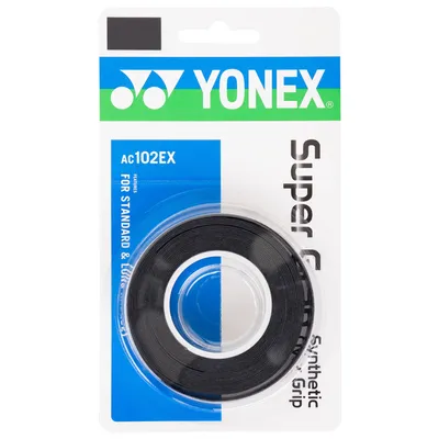 Produktbild von Yonex Super Grap schwarz 3er Tennis - Griffbänder, 196000121300000