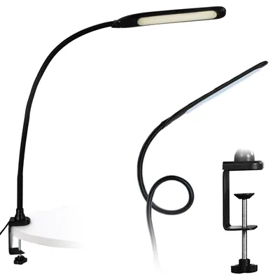 Obrázok produktu pre Lampa Stolová, Školská, Na Stol, Led, Reguľovateľná, S Prírubou Na Upevnenie