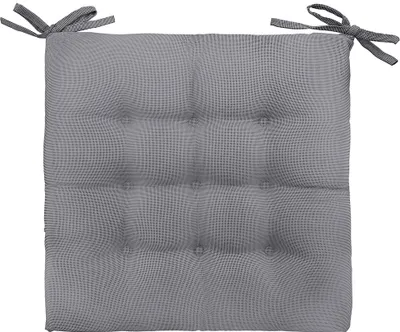 Produktbild von Outdoor Sitzpolster B 40 x L 40 x H 5 cm , Fb. graphit : 100% Polyester (Outdoor) : graphit