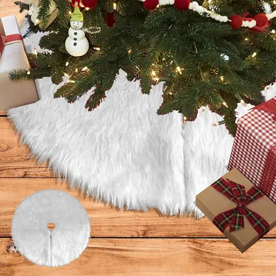 Produktbild von Lospitch Christbaumdecke Weihnachtsdeko Weihnachtsbaumdecke Weihnachtsbaum Pluesch Sonstige Weihnachtsdekorationen 78 cm