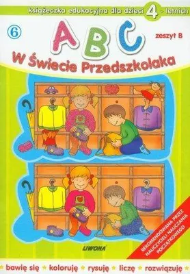 Obrázek produktu pro ABC w świecie przedszkolaka B/4 (6) LIWONA - książeczka edukacyjna