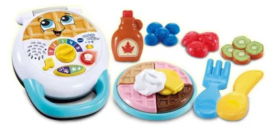 Image de VTech Wonderlijk Wafelijzer, 1,5 an, sons, fonction parlante, AAA, plastique, multicolore