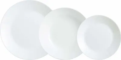 Produktbild von Vajillaset Luminarc Zelie Blanco Vidrio 18 Stück