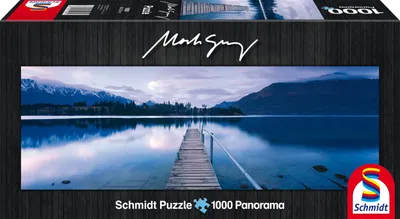 Produktbild von 1000 Teile Schmidt Spiele Puzzle Panorama Mark Gray Lake Wakatipu 59291