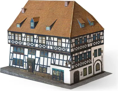 Produktbild von Schreiber-Bogen Kartonmodellbau Lutherhaus Eisenach HO