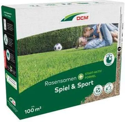 Produktbild von Cuxin DCM Rasensamen Spiel & Sport 1000 g 50 m²
