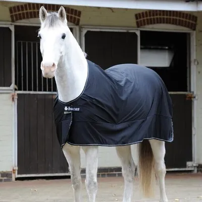 Produktbild von Bucas Power Cooler Abschwitzdecke, Transportdecke in zwei Farben, Farbe:Black/Silver, Größe:145