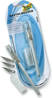 Produktbild von Folia Bastelmesser inklusive 3 Ersatzklingen