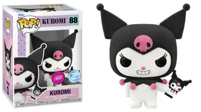 Image de Figurine Funko POP Hello Kitty 88 Kuromi Flocked Chase
