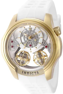 Obrázok produktu pre Invicta Specialty 50578 Pánske Hodinky - Quartz Hnací Mechanizmus - Nerezová Oceľ so Zlatým Ciferníkom - 46 mm