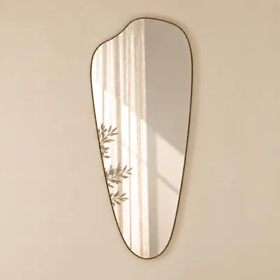 Produktbild von Indore Home - Spiegel Ollie - Organische Form - Bronze - 120cm x 50cm, KI-generiertes Bild