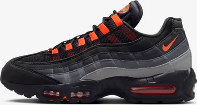 Produktbild von Nike Air Max 95 "Hyper Crimson Black Anthracite" Orange/Schwarz, Größe: 40
