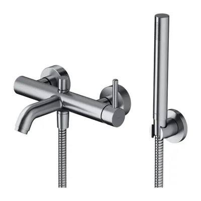 Image de Omnires Y Y1231NI mitigeur de baignoire avec ensemble, nickel