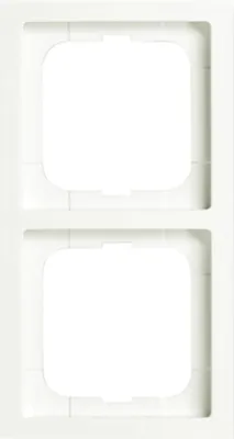 Immagine prodotto di Cornice Busch-Jaeger, doppia, Future Linear, bianco studio opaco, 1 pz.
