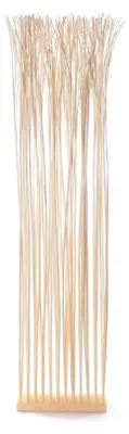 Produktbild von Paravent aus Weidenholz, 170x40cm | Raumtrenner, Stellwand, Sichtschutz | Farbe: geblichen