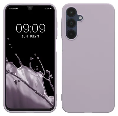Produktbild von kwmobile Handyhülle für Samsung Galaxy A16 5G Hülle - TPU Case - Kabelloses Laden - Schutzhülle Cover in Lavendel