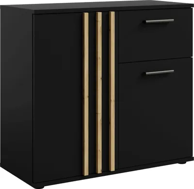 Produktbild von Kombikommode VANADILO 4 - Artisan Eiche / Schwarz