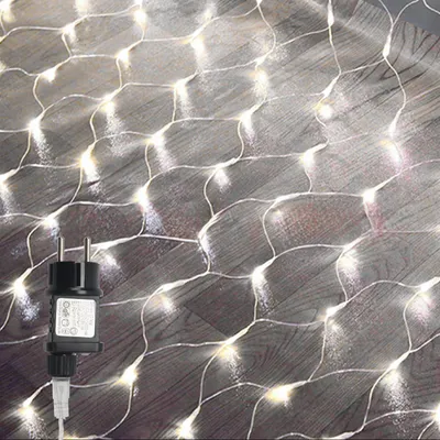 Obrázek produktu pro Bettizia 4.5x1.6M 300 LED světelná síť 8 světelných režimů pohádková světla vnitřní vánoční party zahradní dekorace, studená bílá