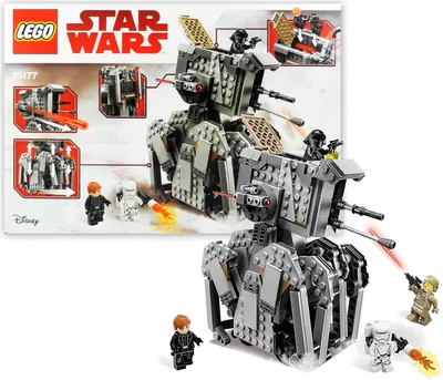 Image de LEGO - Star Wars, First Order Heavy Scout Walker , Jeu de construction pour 9 - 14 ans ; 75177