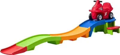 Produktbild von Step2 Up & Down Roller Coaster Kinderachterbahn Kinderspielzeug mit Auto Mehrfarbig