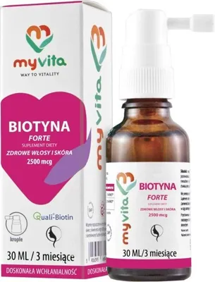 Produktbild von Myvita Biotin 100 % 2500 Mcg 30 ml