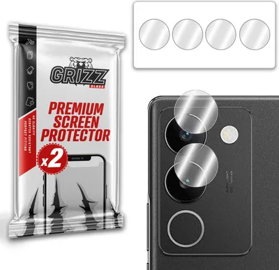 Produktbild von GrizzGlass HybridGlass Kameraglas für Vivo S17t