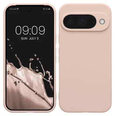 Produktbild von kwmobile Handyhülle für Google Pixel 10 Hülle - weiches Handy Silikon Case - Schutzhülle Cover - Coconut Swirl