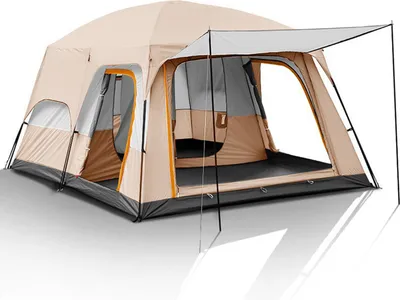 Immagine prodotto di Tenda da campeggio da viaggio all'aperto Tenda portatile a prova di sole Pesca Escursione Riparo solare