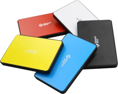 Obrázek produktu pro Externí pevný disk, 2,5 palce, SATA, USB 3.0, přenosný, vysoká rychlost, pro Mac, notebook a PC, červený, 1 TB
