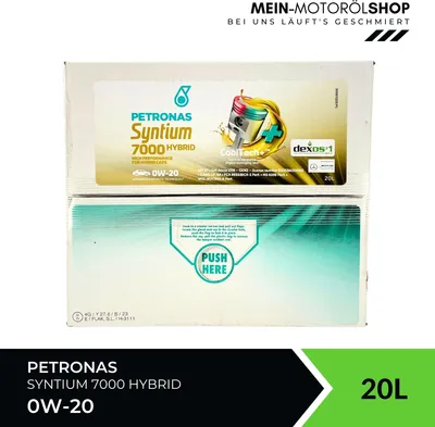 Produktbild von Petronas Syntium 7000 Hybrid 0W-20 SP 20 Liter