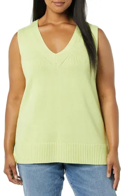 Productafbeelding van A. Essentials, dames, ultra-zachte vest, helder olijgroen, maat XL