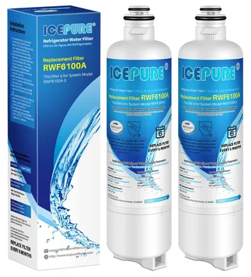 Wasserfilter für Bosch Ultra Clarity Pro, 2er-Pack