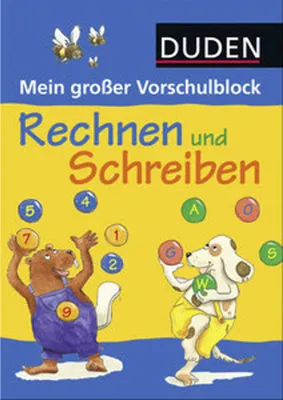 Produktbild von Mein großer Vorschulblock - Rechnen und Schreiben