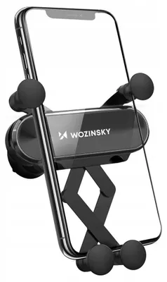 Produktbild von Wozinsky WCH-05 Grawitacyjny Uchwyt Samochodowy Czarny