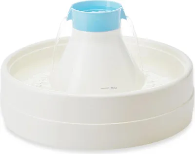 Produktbild von Trinkbrunnen OASIS AURA für Katzen und Hunde weiss-blau