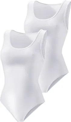 Produktbild von VIVANCE Shirtbody weiß Größe 36/38