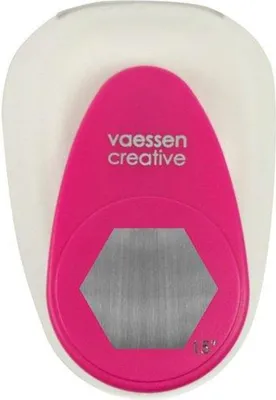 Produktbild von Vaessen Creative | Motivstanzer Sechseck 2 33x38mm