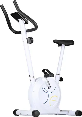 Immagine prodotto di Cyclette magnetica, resistenza regolabile, bianca