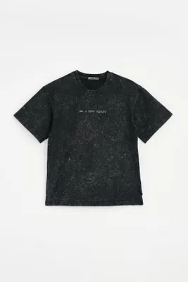 Produktbild von Jungen T-shirt - Schwarz - Größe 134 - 100% Baumwolle - Modisches T-shirt