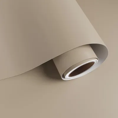 Immagine prodotto di Carta da parati moderna, color marrone chiaro, autoadesiva