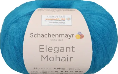 Produktbild von Schachenmayr Elegant Mohair, 25g Pfau Handstrickgarne