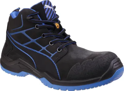 Zdjęcie produktu dla Buty robocze męskie Puma Krypton, sznurowane, model FS5063 (rozmiar 41 EU), kolor niebieski