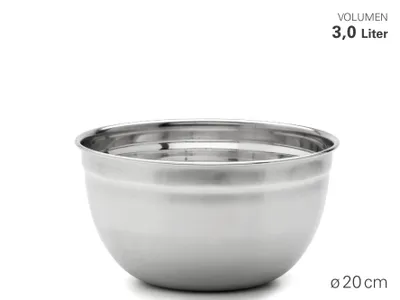 Produktbild von Karl Weis Schüssel hoch Ø 20 cm, Edelstahl